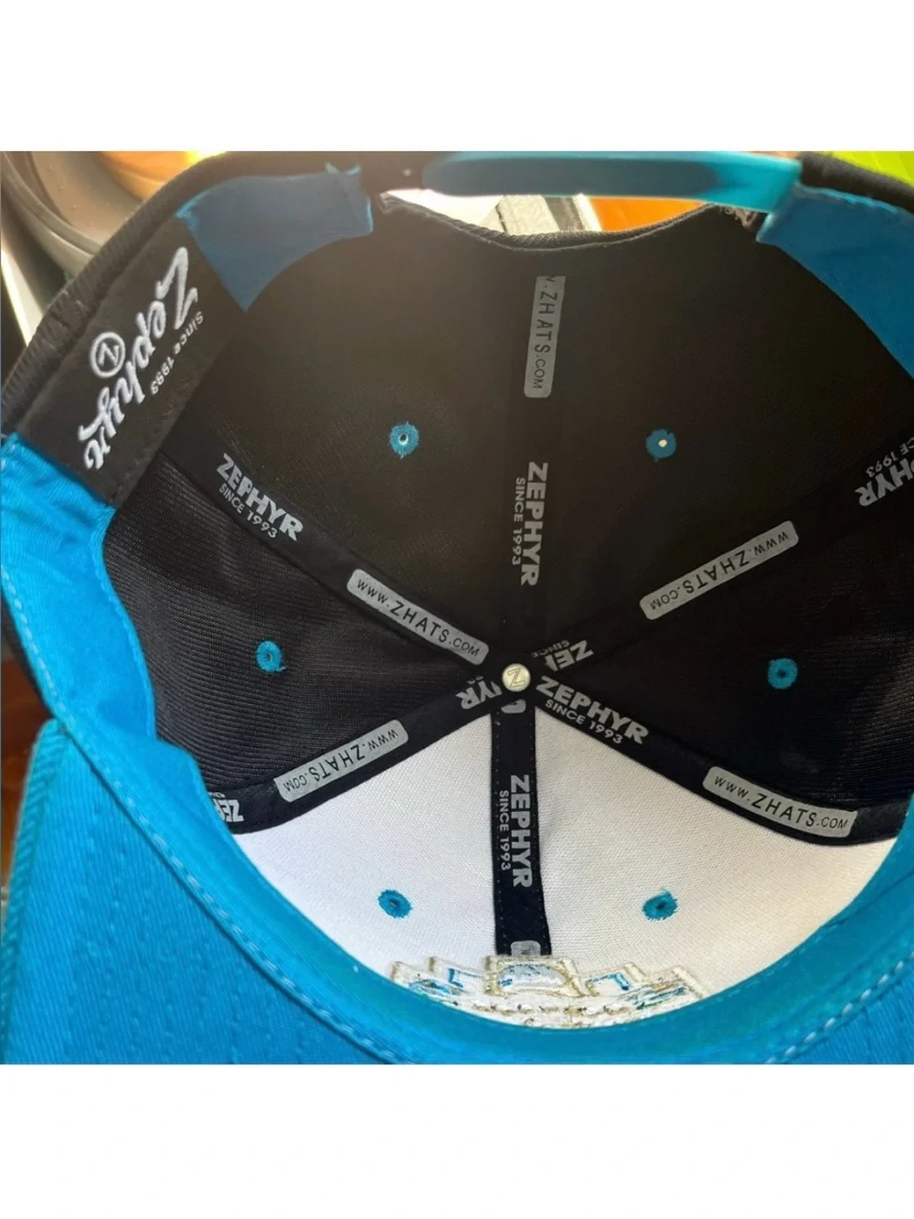 Snapback Hat 2016 NCAA College World Series OMAHA 10 YEAR ANNIVERSARY Zephyr Cap
